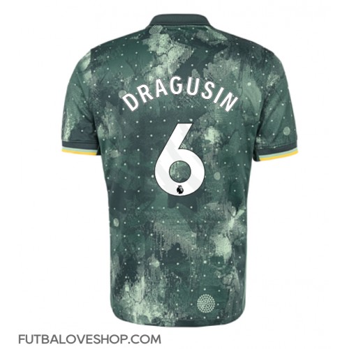 Dres Tottenham Hotspur Radu Dragusin #6 Tretina 2024-25 Krátky Rukáv